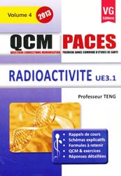 Radioactivit UE 3.1- Vol 4 - Pr TENG - VERNAZOBRES - QCM PACES