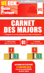 Carnet des majors - C.LEPELLETIER, C.DUFOUR