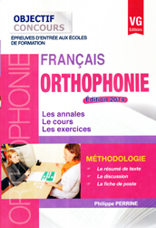 Franais Orthophonie 2014 - Philippe PERRINE - VERNAZOBRES - Objectif concours