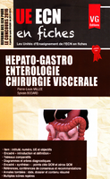 Hpato-Gastroentrologie Chirurgie viscrale - Pierre-Louis VALLEE, Sylvain BODARD - VERNAZOBRES - UE ECN en fiches