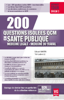 Sant publique, mdecine lgale, mdecine du travail - Edouard MARTIN - VERNAZOBRES - 200 questions isoles en QCM