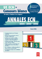 Annales ECN 2004, 2005, 2006 - Yoann ATHIEL - VERNAZOBRES - UE ECN en Concours blancs