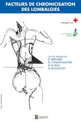 Facteurs de chronicisation des lombalgies - Bernard J.-C., Chaleat-Valayer E, Le Blay G, Roussouly P.