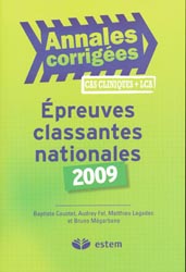 preuves classantes nationales 2009 - Baptiste COUSTET, Audrey FEL, Matthieu LAGADEC, Bruno MGARBANE - ESTEM - 