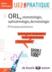 ORL, stomatologie, ophtalmologie, dermatologie - Barbara MALLARD - ESTEM - UE2 en pratique