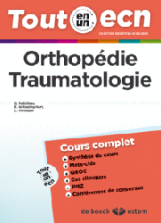 Orthopdie - Traumatologie - G. PADIOLLEAU, E.DE KEATING-HART, C. PFIRRMANN