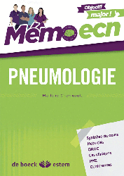 Pneumologie - M.CHERRUAULT - ESTEM-VUIBERT - Mmo ECN