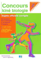 Concours kin biologie - M.COUSTAUT, MA.FOLEMPIN, C.LE GOUARD, P.SOUETRE - LAMARRE - Concours